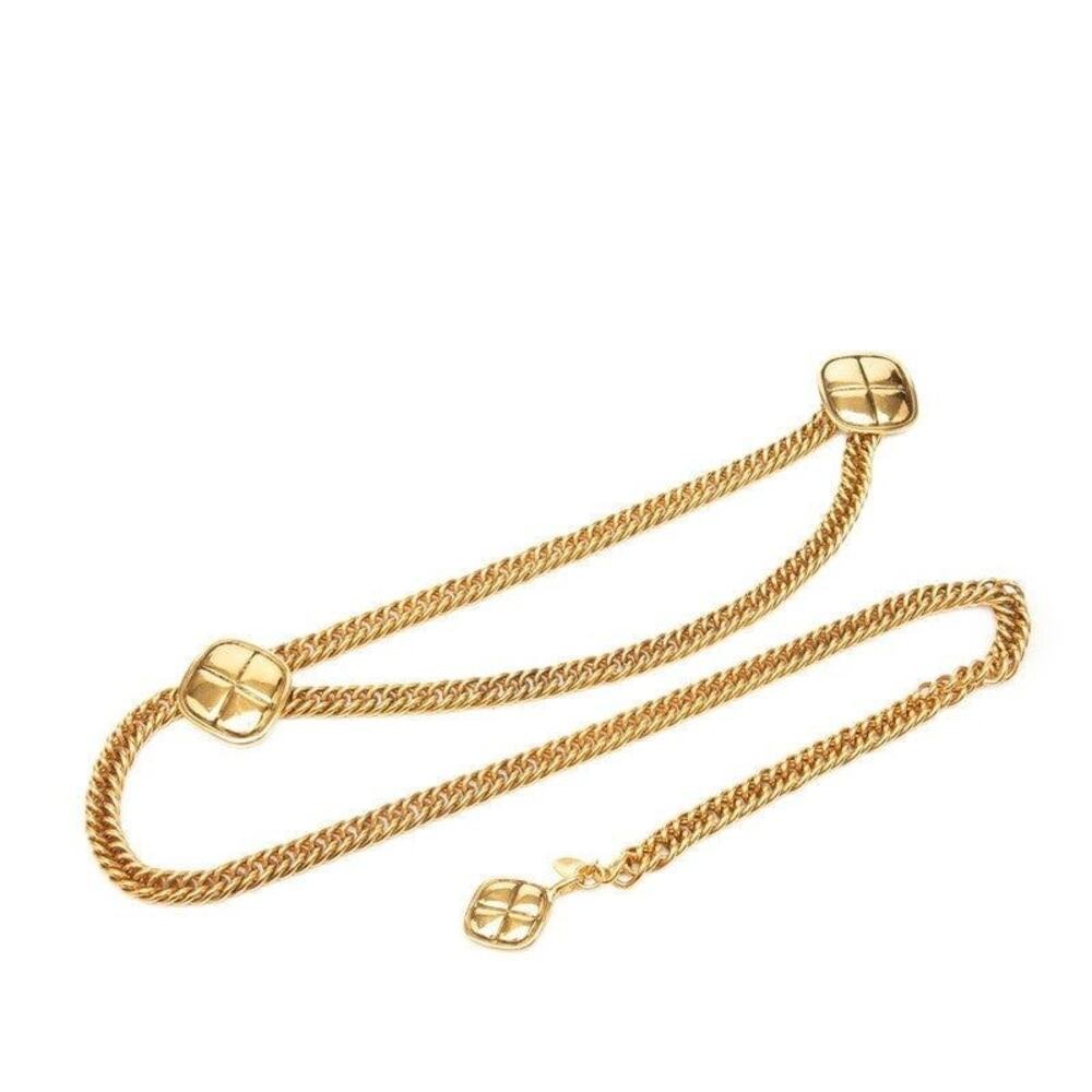 Chanel Matelasse Gold Plated Belt